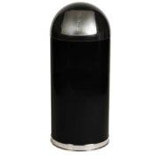 Rubbermaid Easy Push Bin 56L jäteastia musta